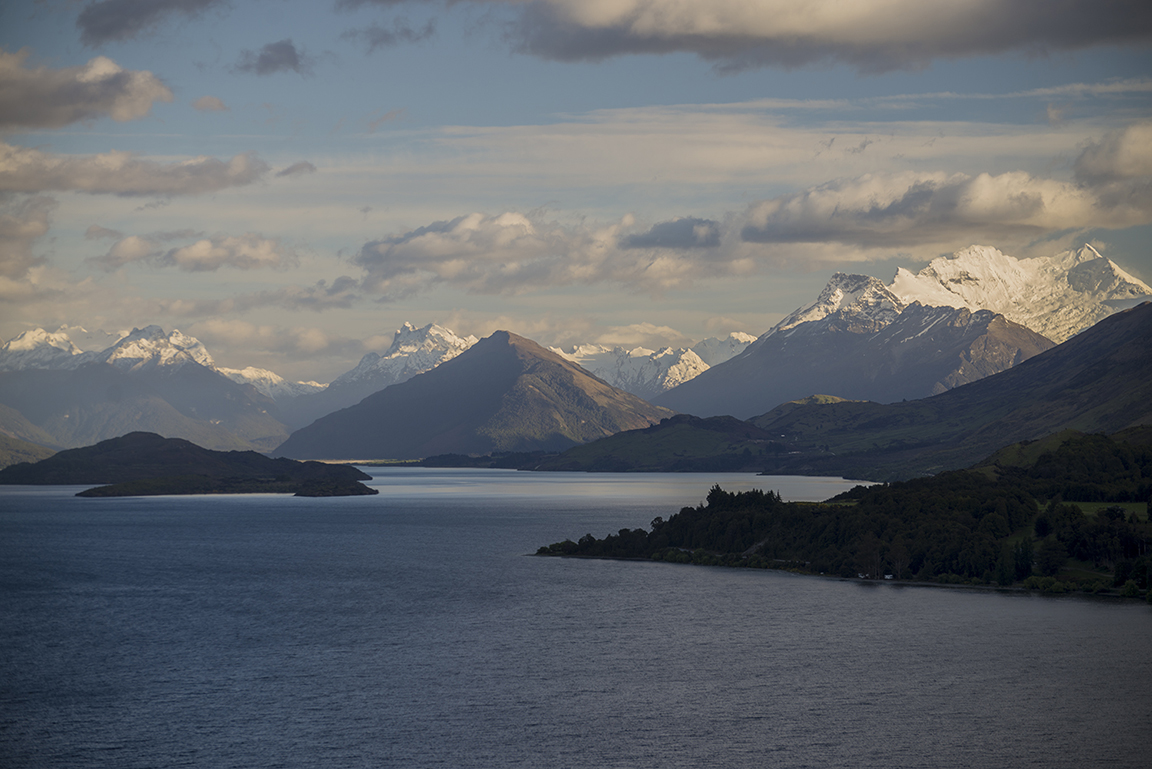 Morning view of Lake Wakatipu