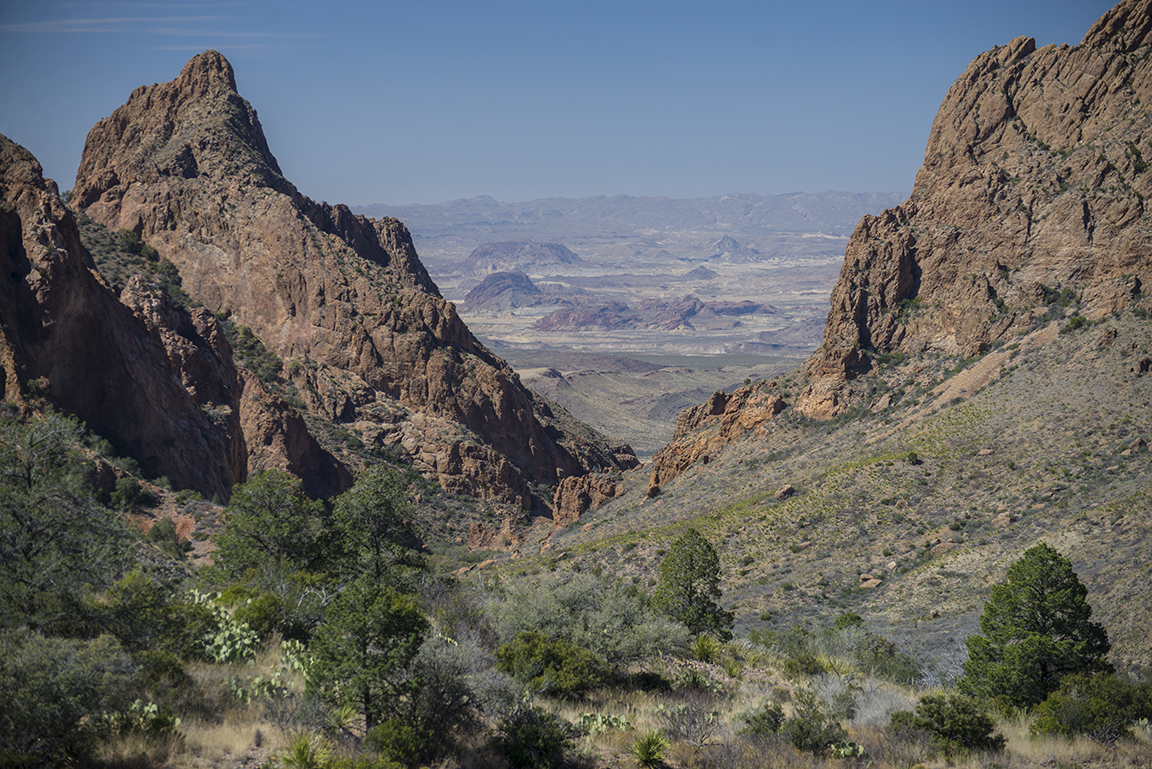 The Window in the Chisos Mountains