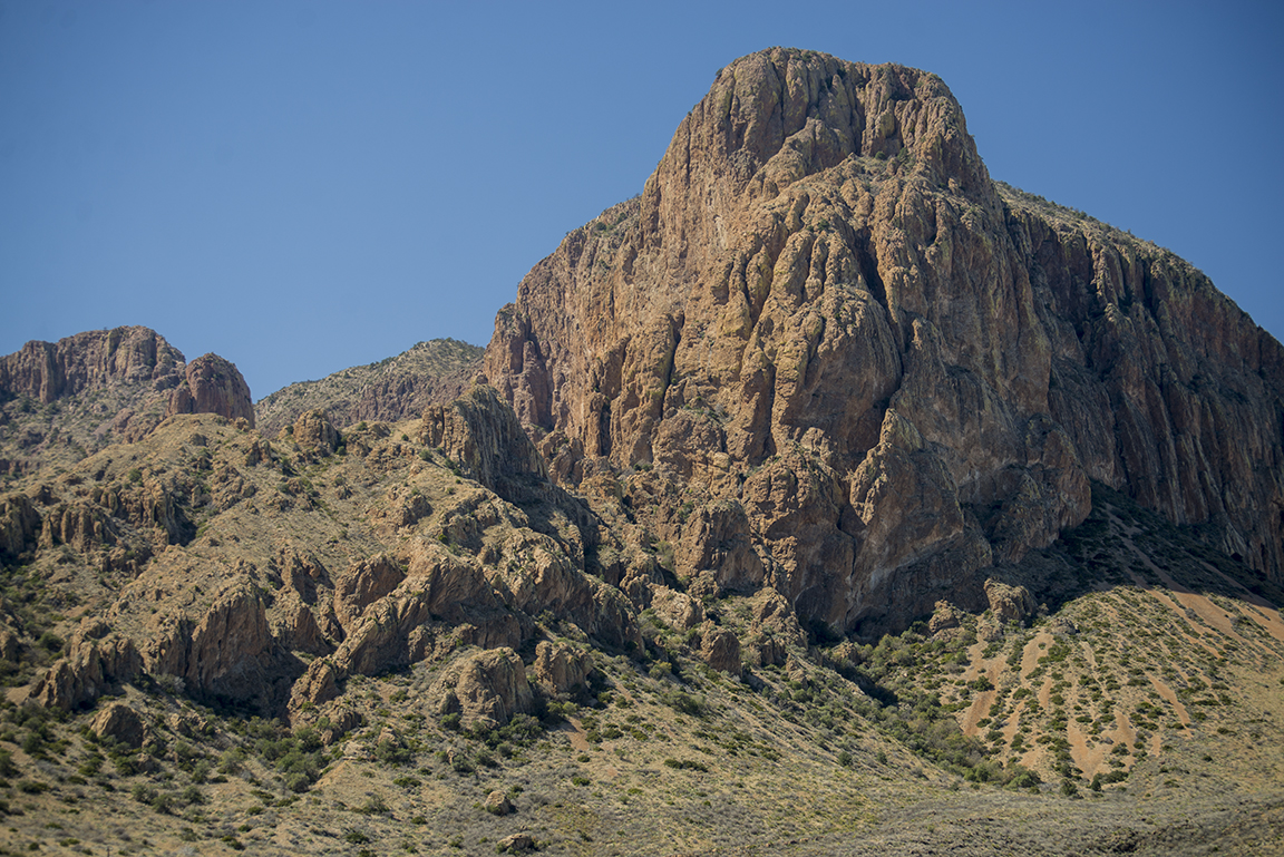 View of the Chisos Mountains