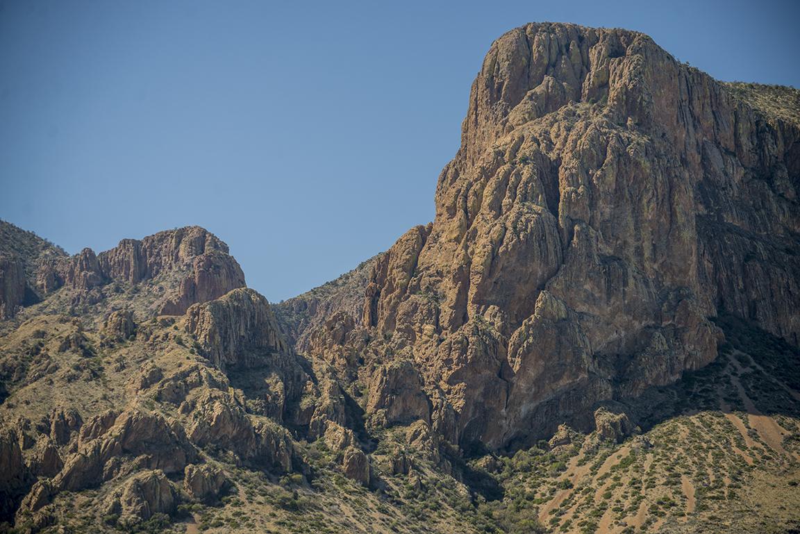 View of the Chisos Mountains