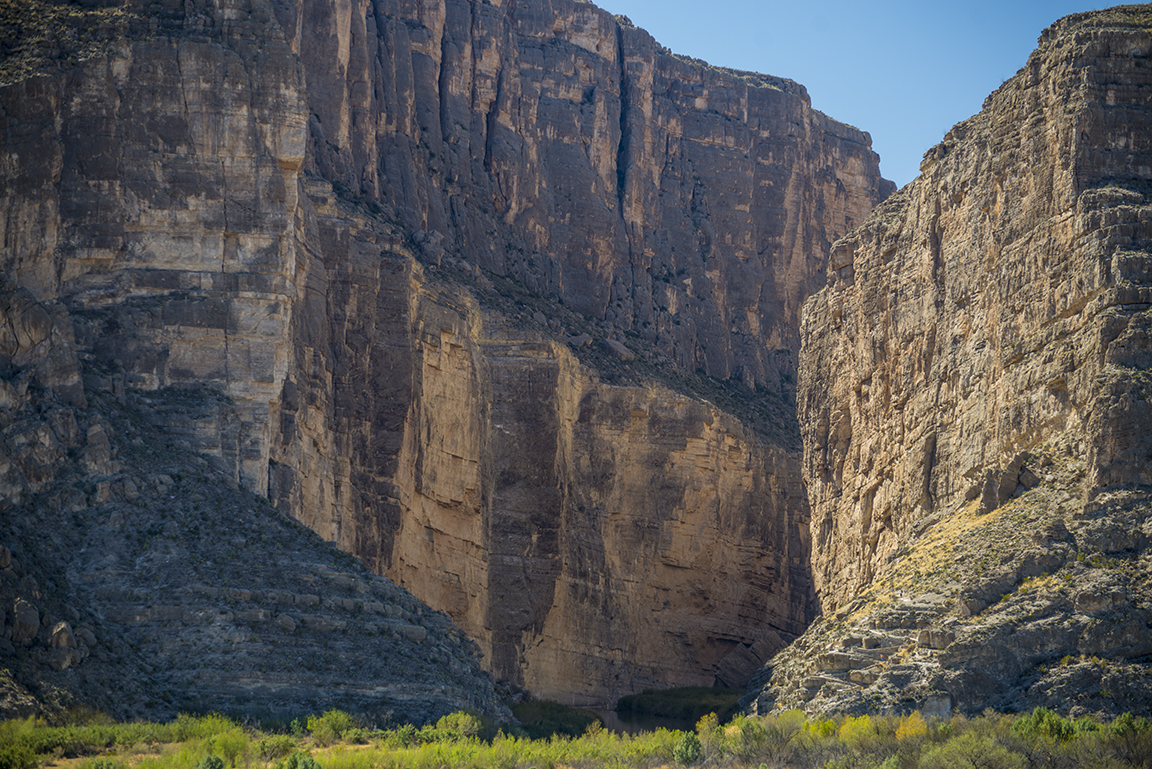 View of the Santa Elena Canyon