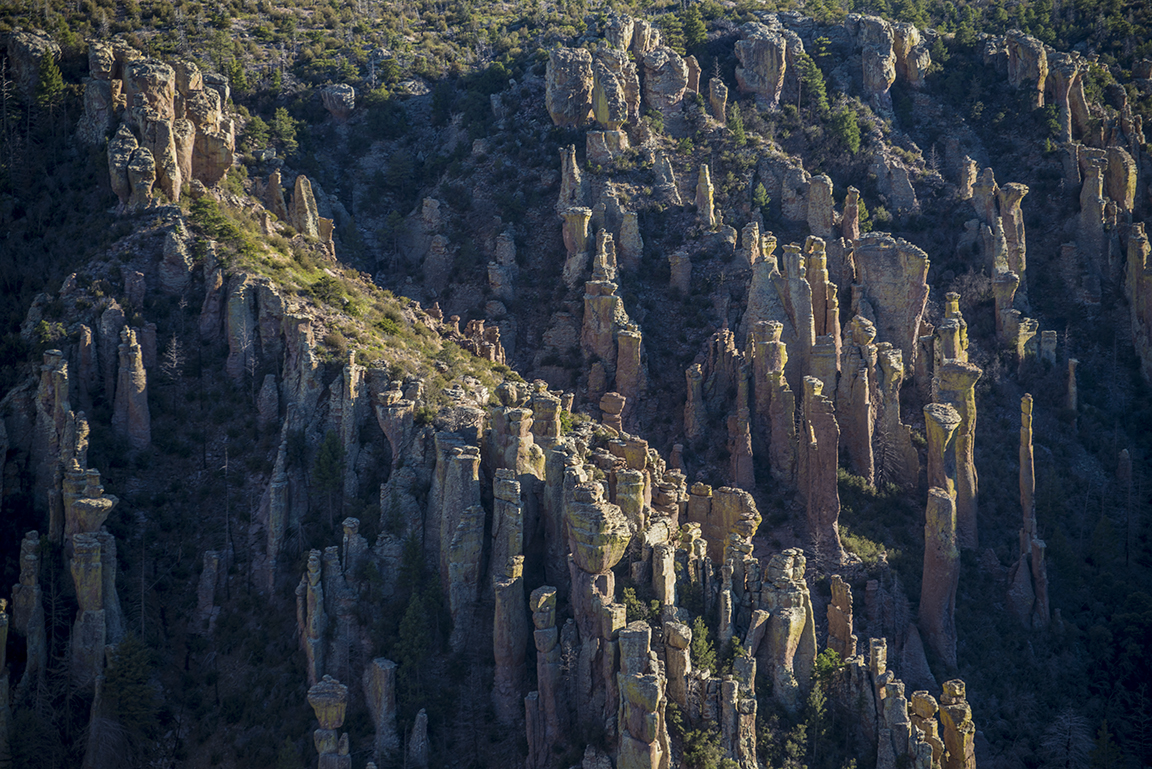 Afternoon light and shadows at Massai Point