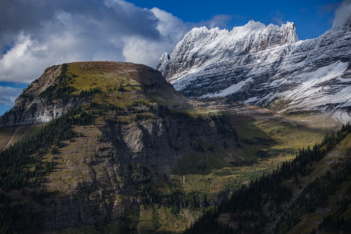 Haystack Butte and Garden Wall