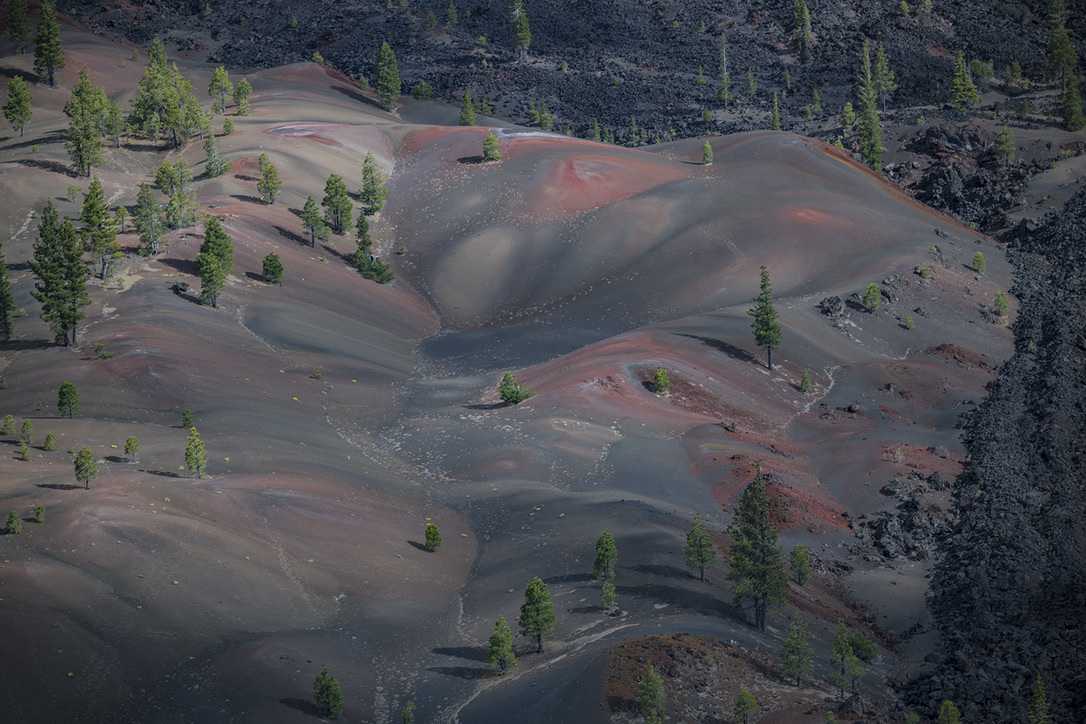 Painted Dunes, Lassen Volcanic NP, CA